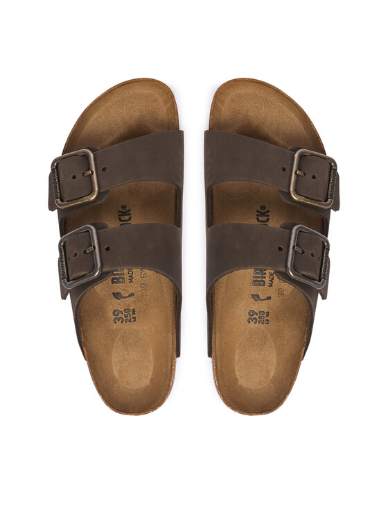 Birkenstock Шльопанці Birkenstock Arizona Wire Buckle 1032764 Темно-бежевий