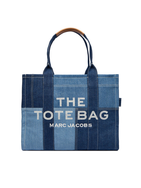 Marc Jacobs Дамска чанта Marc Jacobs The Denim Large Tote Bag H018M06FA21 Син