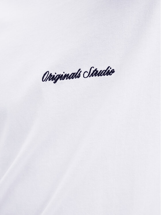 Jack & Jones Jack & Jones Camiseta Norrebro 12282892 Blanco Relaxed Fit