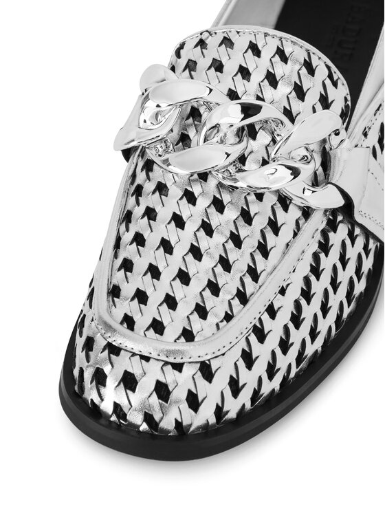 Badura Mokasíny Badura CALLA-V179217-325 Stříbrná