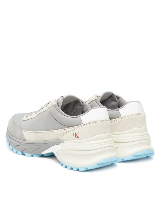 Calvin Klein Jeans Sneakersy Calvin Klein Jeans Hike Runner Mg Nylon Mix YW0YW01852 Šedá