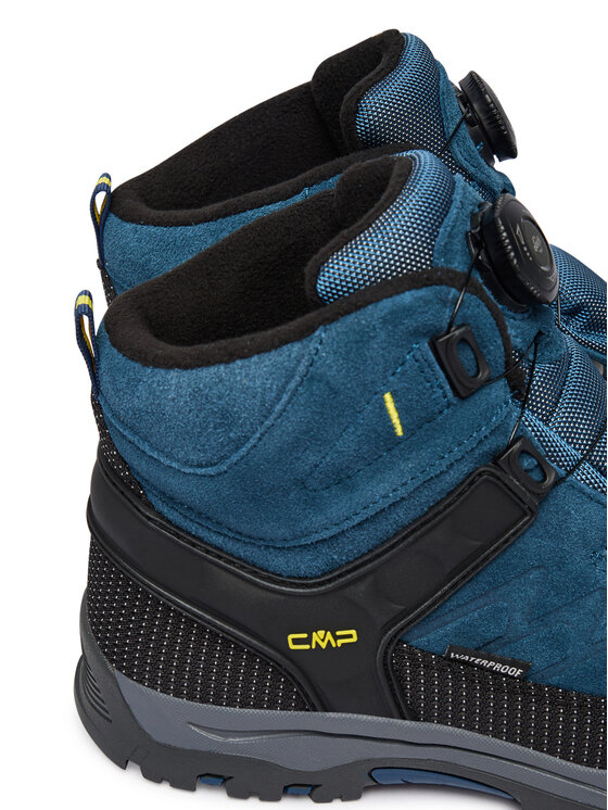 CMP Pārgājienu apavi CMP Kids Kiruna Mid Fitgo Fleece Wp 3Q57894J Zils