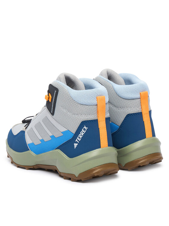 adidas Трекінгові черевики adidas Terrex Ax4R Mid Hiking Shoes Kids KI5811 Сірий