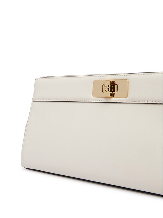 Tommy Hilfiger Torbica Tommy Hilfiger Th Modern Clutch AW0AW18727 Krem
