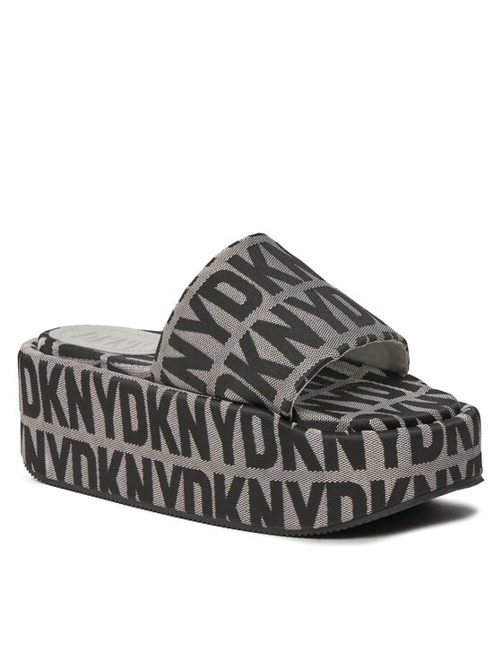DKNY Klapki DKNY Vyra K1463983 Czarny