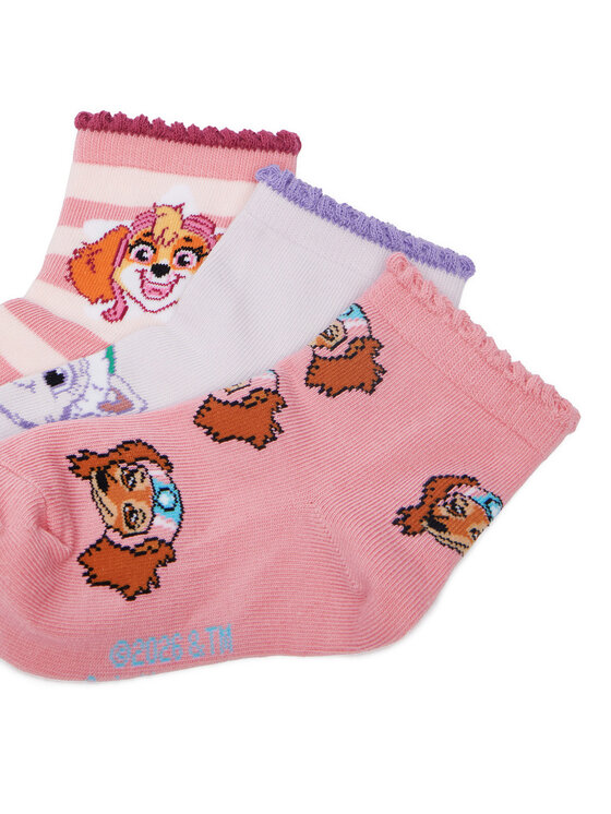 Paw Patrol Довгі шкарпетки Paw Patrol CEO-ACCCS-AW26-108PAW(3-PACK) Рожевий