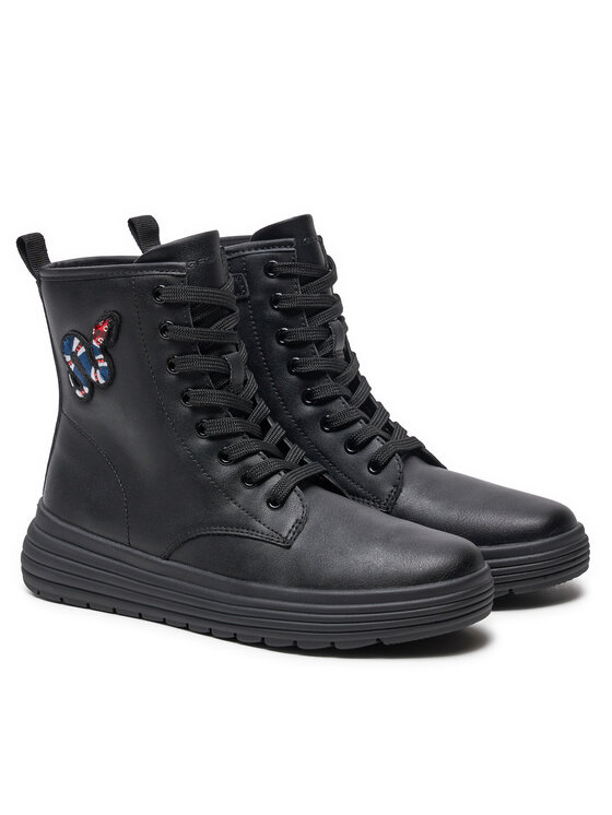 Geox Botas altas Geox J Phaolae Girl J46ETD 000BC C9999 S Negro