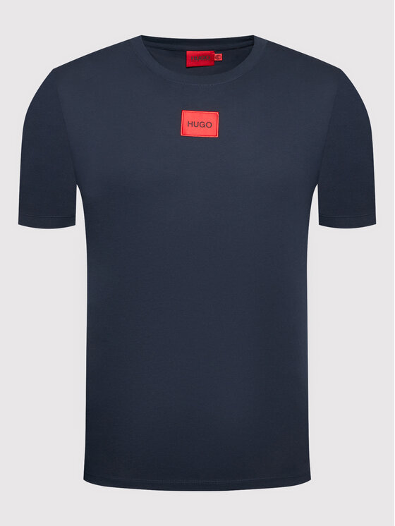 HUGO Hugo Футболка Diragolino212 50447978 Cиній Regular Fit