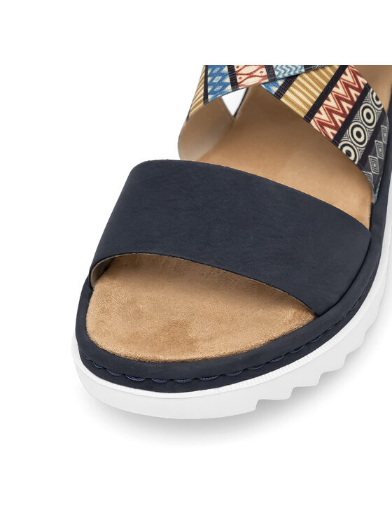 Rieker Sandale Rieker V44G8-14 Bleumarin