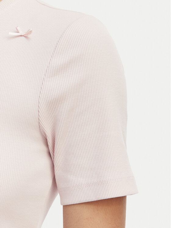 ONLY ONLY Majica Femke 15369336 Svetlo rožnata Slim Fit