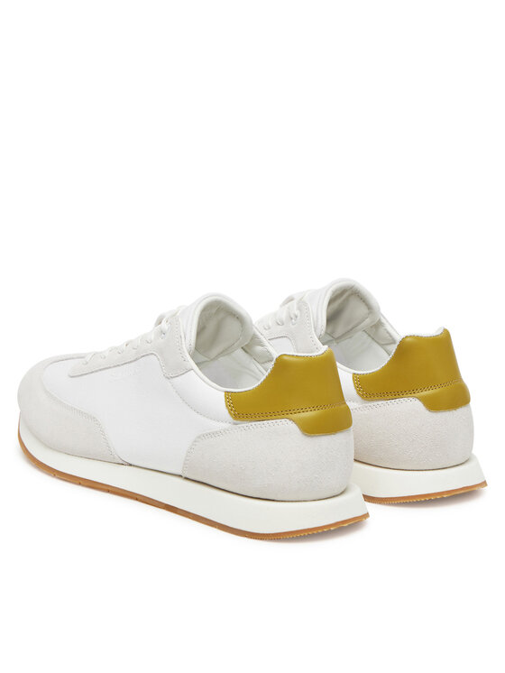 Calvin Klein Сникърси Calvin Klein Low Prof Runn Laceup Cv Mix HM0HM01723 Бял