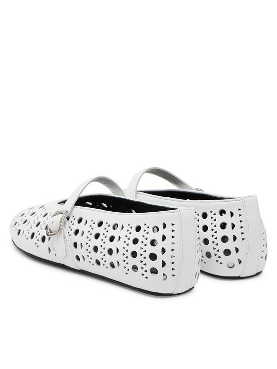Badura Балетки Badura ELAN-SLT24067P-55 Білий