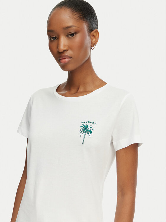 BOSS BOSS Camiseta C_Elove_4 50559077 Blanco Slim Fit