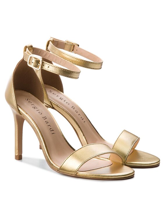 Sergio Bardi Sandały Sergio Bardi Erbezzo SS127303918KD Złoty