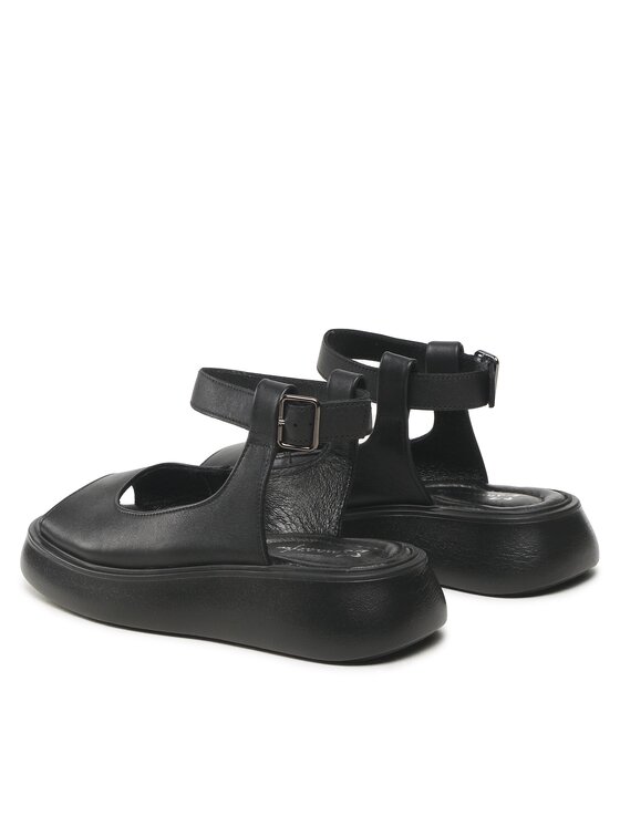 Maciejka Sandále Maciejka 06070-01/00-1 Čierna