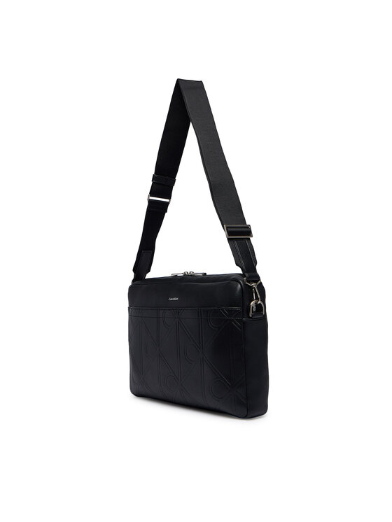 Calvin Klein Bolso Para portátil Calvin Klein Xl Emblem Aop LV04D3526G Negro