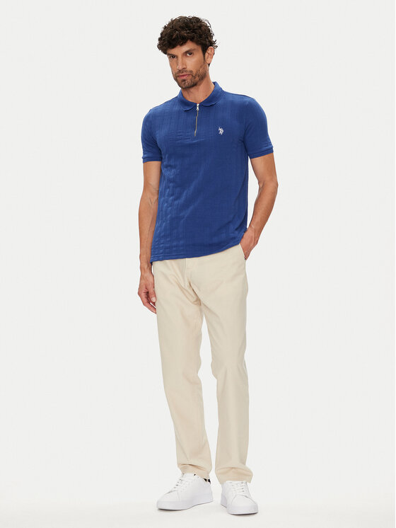 U.S. Polo Assn. U.S. Polo Assn. Поло MUP3992 Cиній Regular Fit