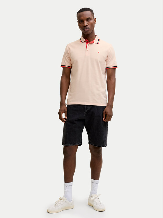 Jack & Jones Jack & Jones Polo Paulos 12136668 Naranja claro Regular Fit