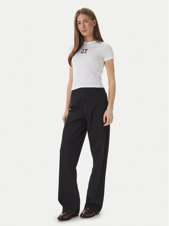 Guess Jeans Guess Jeans Футболка W6GIB1 J1314 Білий Slim Fit