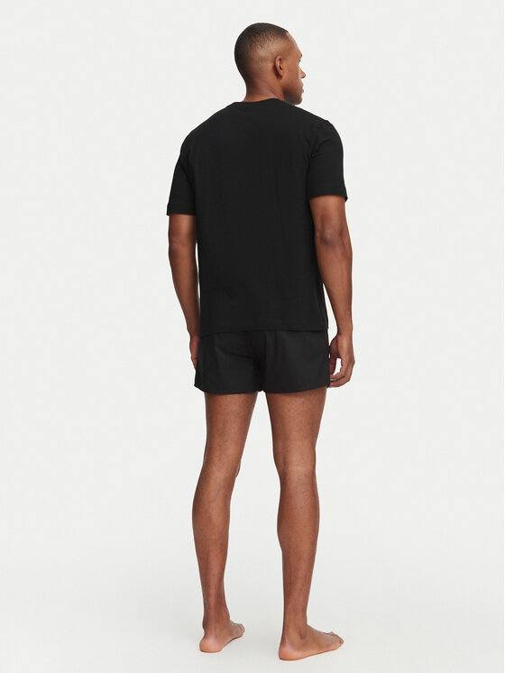 HUGO HUGO Pijama Soren Short Set 50575408 Negro Regular Fit