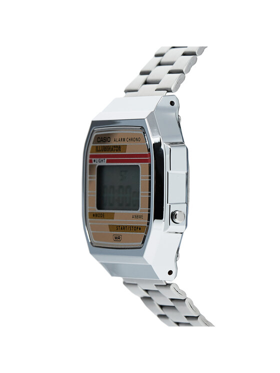 Casio Zegarek Casio Vintage A168WEHA-9AEF Srebrny