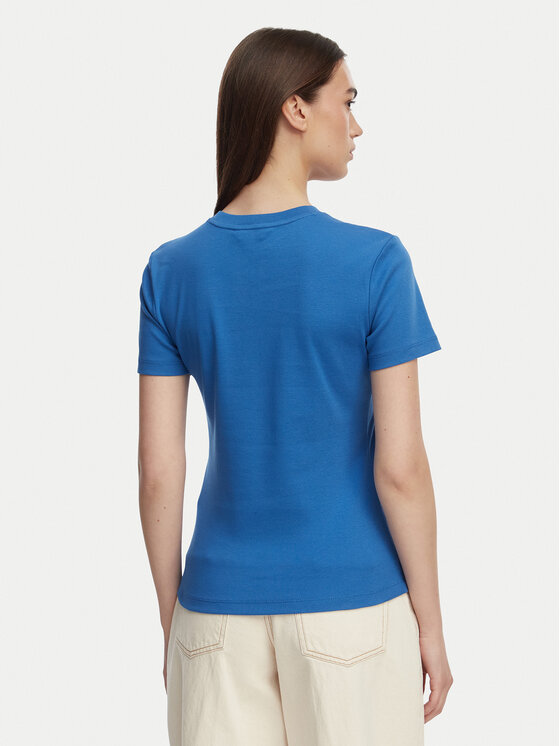 Tommy Hilfiger Tommy Hilfiger Camiseta New Cody WW0WW40587 Azul Slim Fit