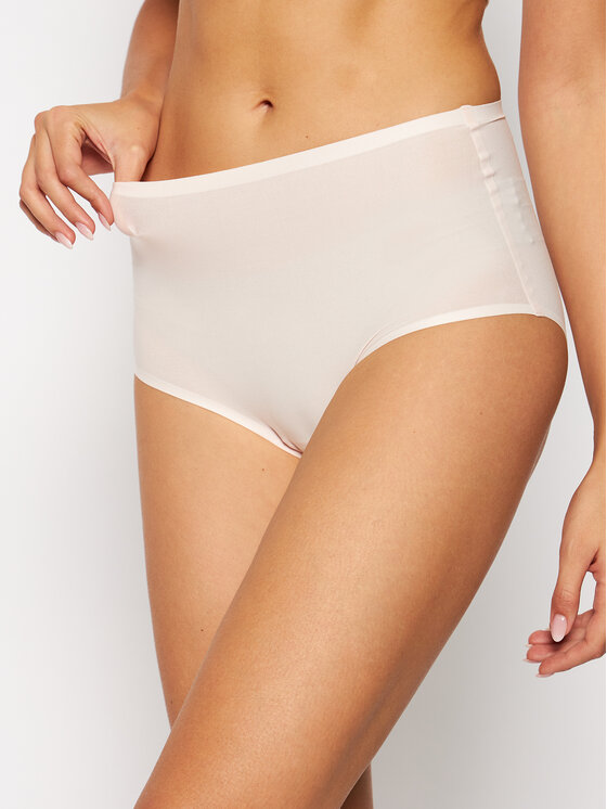 Chantelle Chantelle Klasične spodnje hlačke z visokim pasom Soft Stretch C26470 Roza