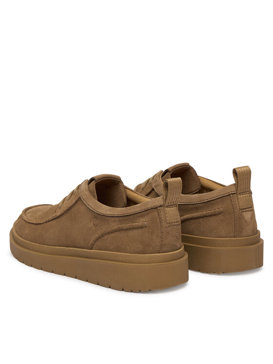 Clarks Туфлі Clarks Polden Moc 26186452 Бежевий