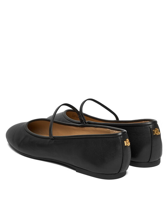 LAUREN RALPH LAUREN Balerinke LAUREN RALPH LAUREN Jayna 802977874001 Crna