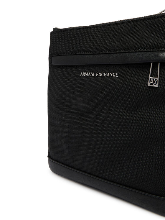 Armani Exchange Плоска сумка Armani Exchange XM002651 AF22656 MC105 Чорний