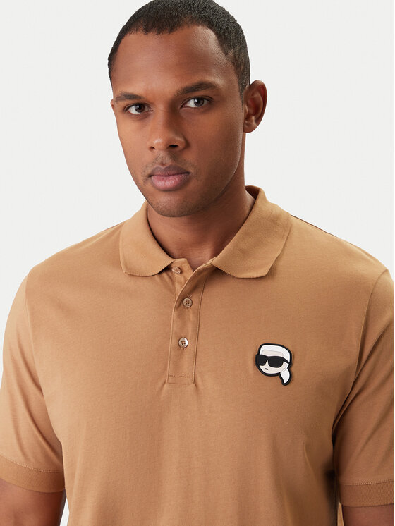 KARL LAGERFELD KARL LAGERFELD Polo 745710 561224 Beis Regular Fit