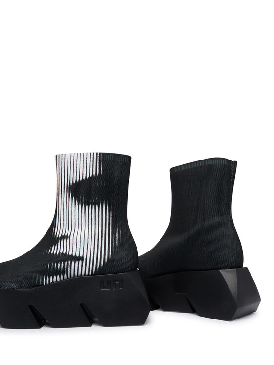 United Nude Bokacsizma United Nude Bull Canvas LO 11023510202 Fekete