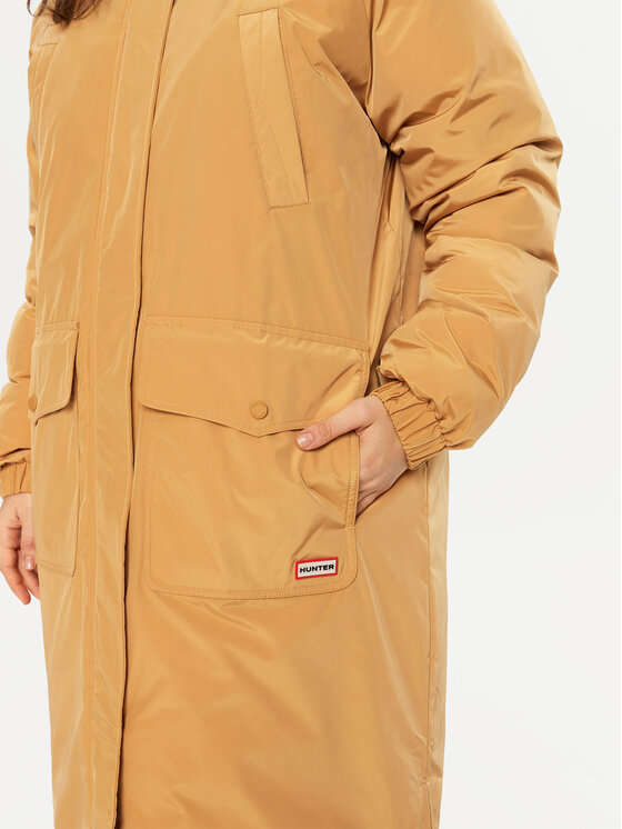 Hunter Hunter Демісезонний плащ HARW0014242 Коричневий Regular Fit