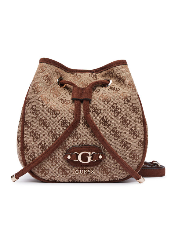 Guess Τσάντα Guess Samantha Mini HWJG23 13770 Καφέ