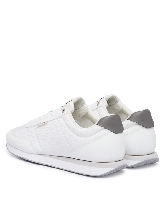 Calvin Klein Superge Calvin Klein Retro Runner T Lth Aop Ny HM0HM02213 Bela