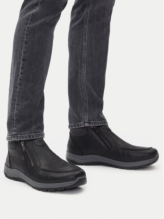 Rieker Členková obuv Rieker 03660-00 Čierna