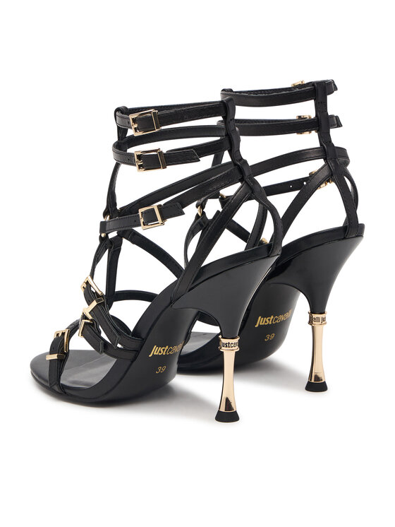 Just Cavalli Босоніжки Just Cavalli 81RA3S42 ZPC28 Чорний