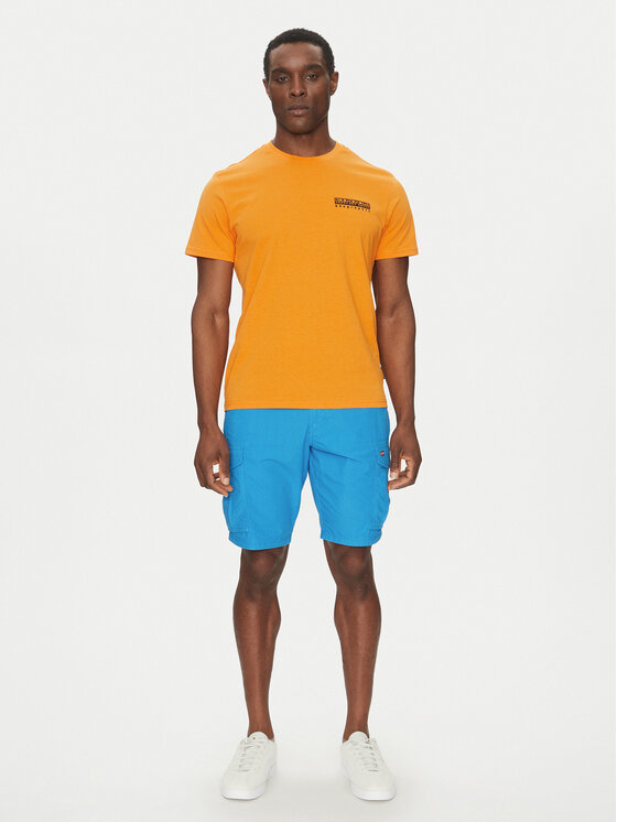 Napapijri Napapijri T-shirt S-Vignoni NP0A4ILX Arancione Regular Fit