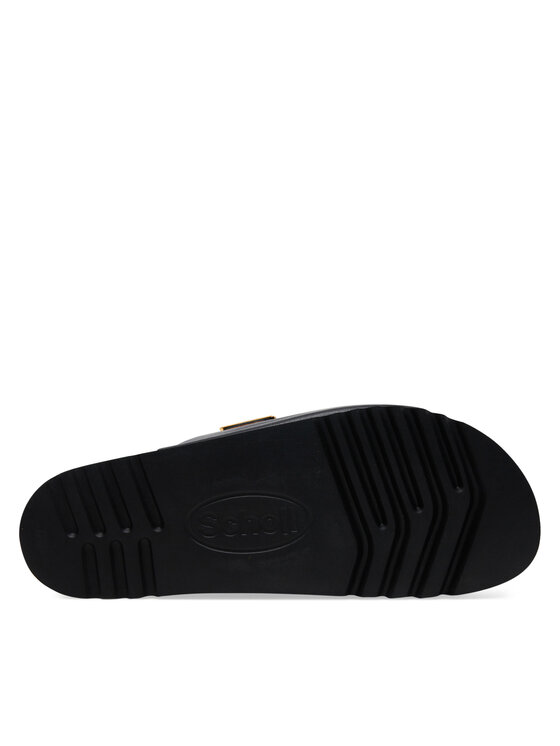 Scholl Шльопанці Scholl Mules Black Monterey 2 Straps Ad F305841004 1004 Чорний