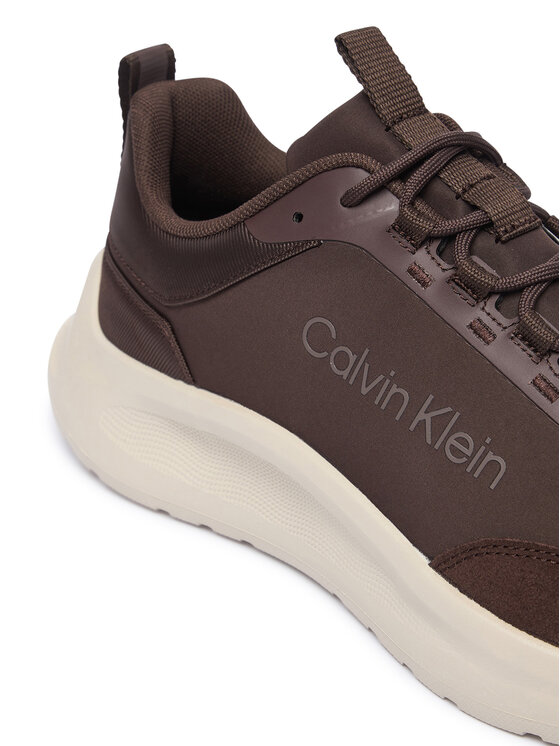 Calvin Klein Superge Calvin Klein Light Eva Runner Nyl-Sue HW0HW03149 Bordo rdeča