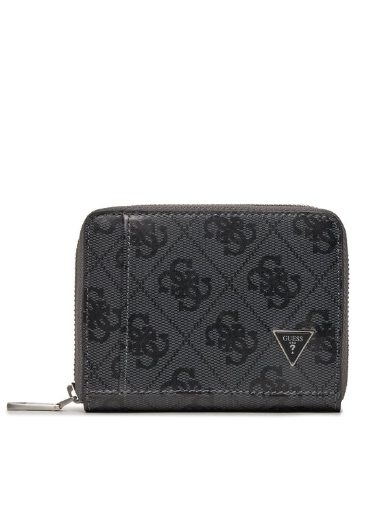 Guess Гаманець Guess Vezzola Leather Slg SMVELE LEA86 Чорний