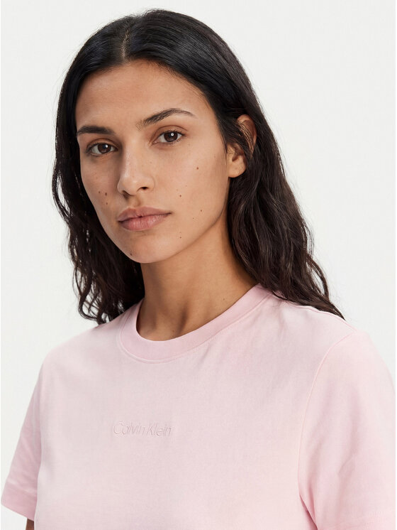 Calvin Klein Calvin Klein Camiseta LV044C905G Rosa Regular Fit