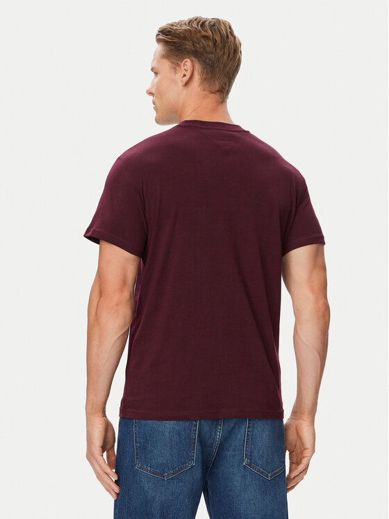 Tommy Jeans Tommy Jeans Camiseta DM0DM21780 Violeta Regular Fit