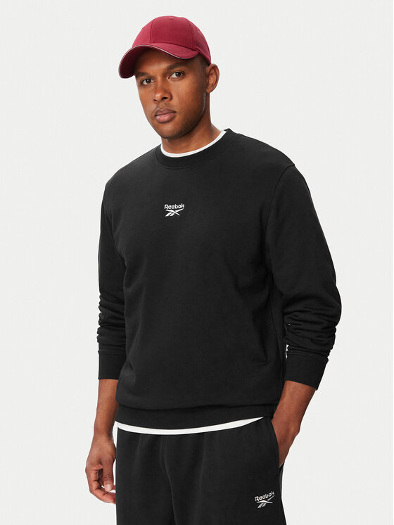 Reebok Reebok Μπλούζα Arrigan RK25547CCM Μαύρο Regular Fit