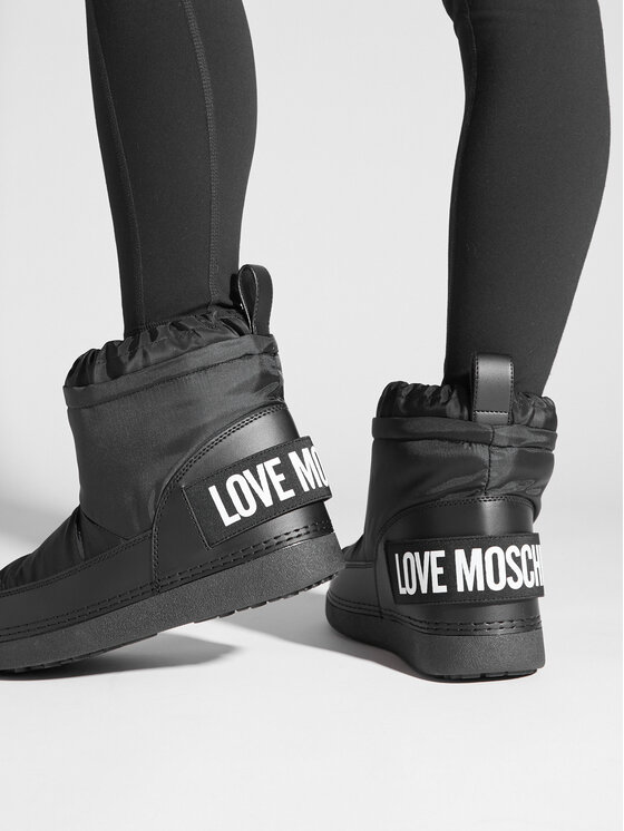 Cizme de zăpadă LOVE MOSCHINO JA24972G0HEB0000 Negru | Epantofi.ro