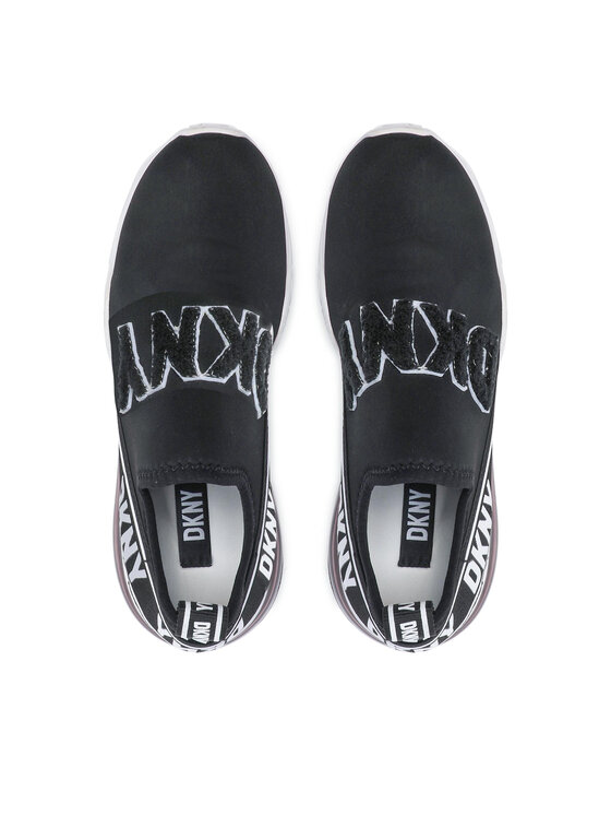 DKNY Sneakersy DKNY Kaiya K1286735 Czarny