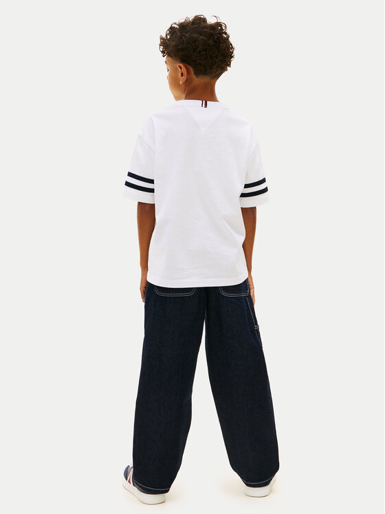 Tommy Hilfiger Tommy Hilfiger Camiseta KB0KB10299 Blanco Regular Fit
