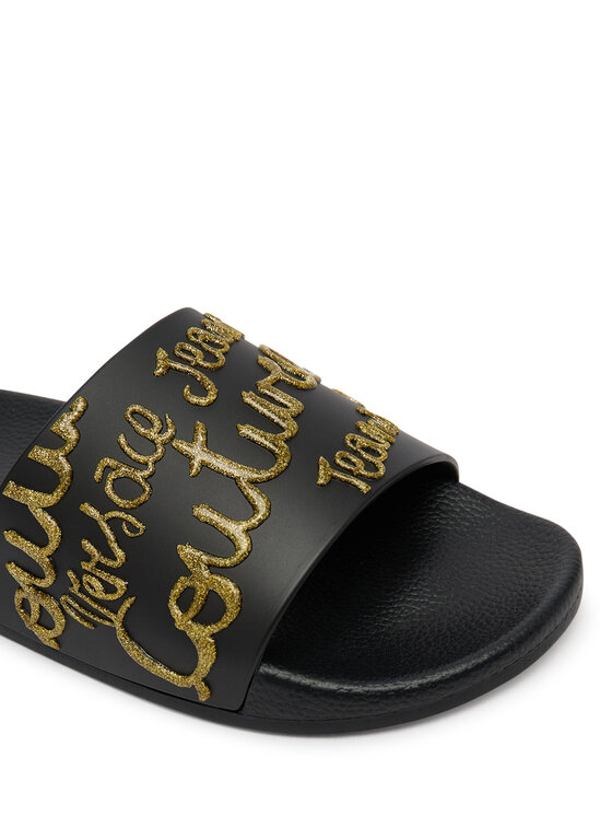 Versace Jeans Couture Шльопанці Versace Jeans Couture 80VA3SQ1 ZSS79 899 Чорний