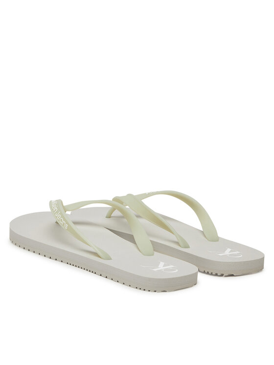 Calvin Klein Jeans Japanke Calvin Klein Jeans Beach Sandal Transparent Tpu YM0YM01267 Siva