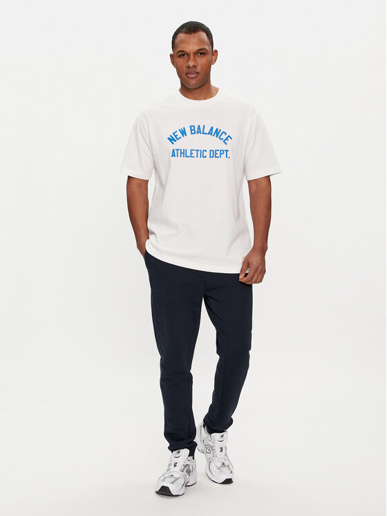 New Balance New Balance T-shirt Greatest Hits MT41514 Bijela Relaxed Fit